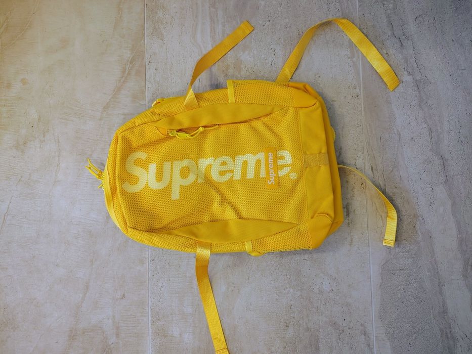 Supreme summer backpack galben