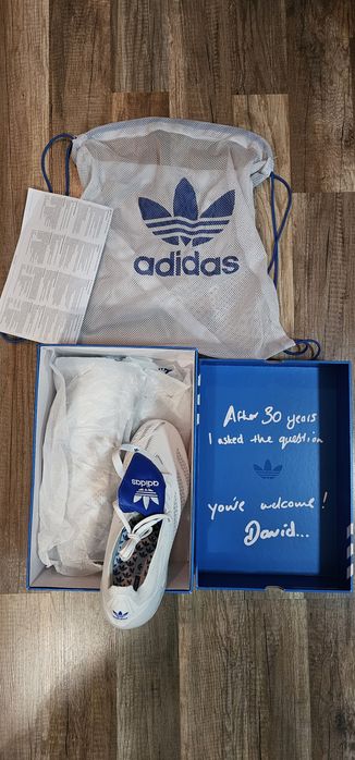 Лимитирано издание! Футболни обувки Adidas Predator Elite FT FG David