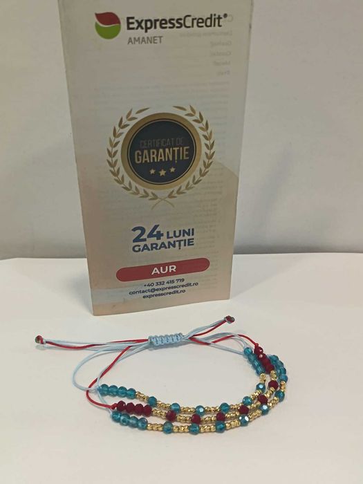 (AG41) Bratara aur, 14k b27096.3.32 Certificat de garantie