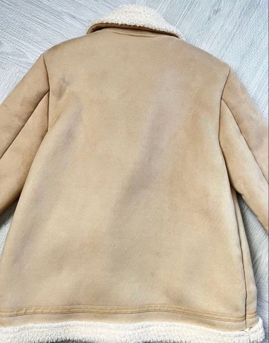 Зимно яке Zara бежов цвят