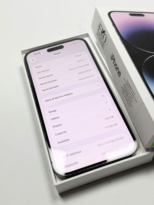Apple iPhone 14 Pro Max Deep Purple 128GB