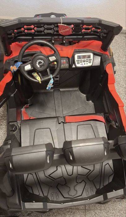 Masinuta Electrica Off-Road UTV pentru Copii 12V 7Ah, 4x4 Rosu