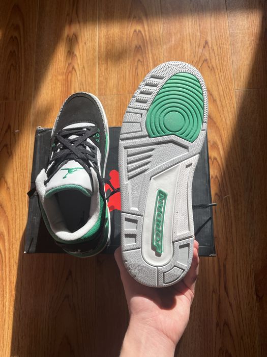 Jordan 3 pine green
