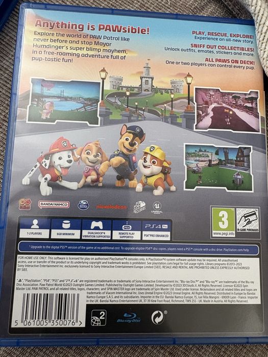 Paw patrol world ps4