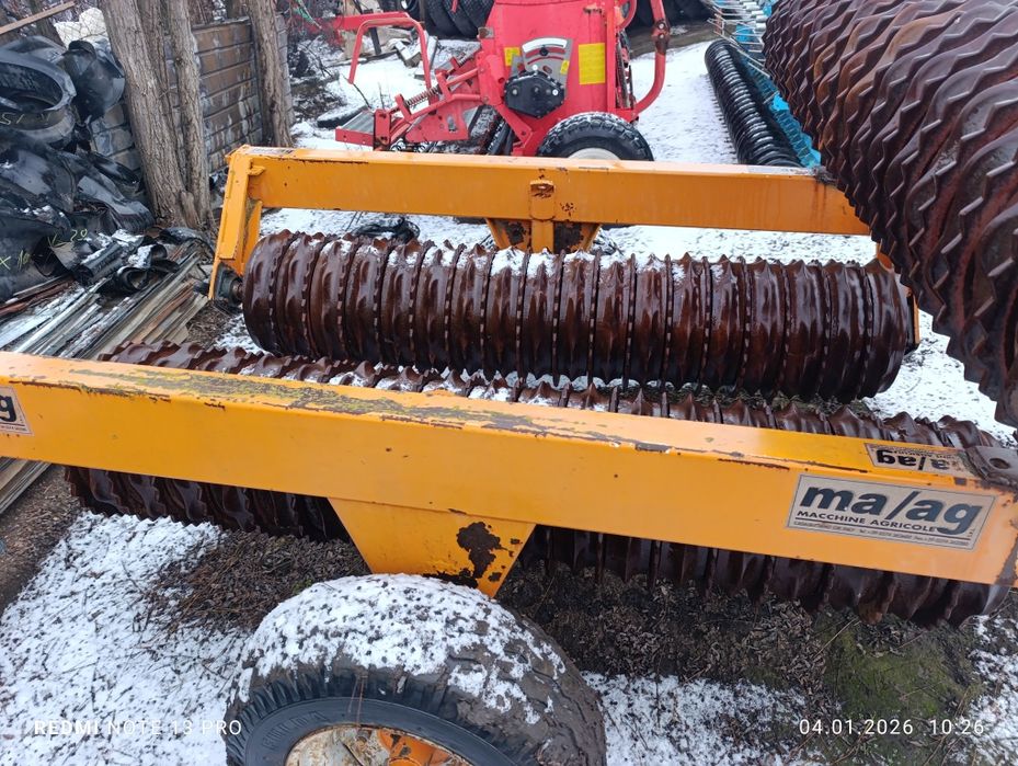 Tăvălug greu 3 segmente 6m stare f buna hidraulic