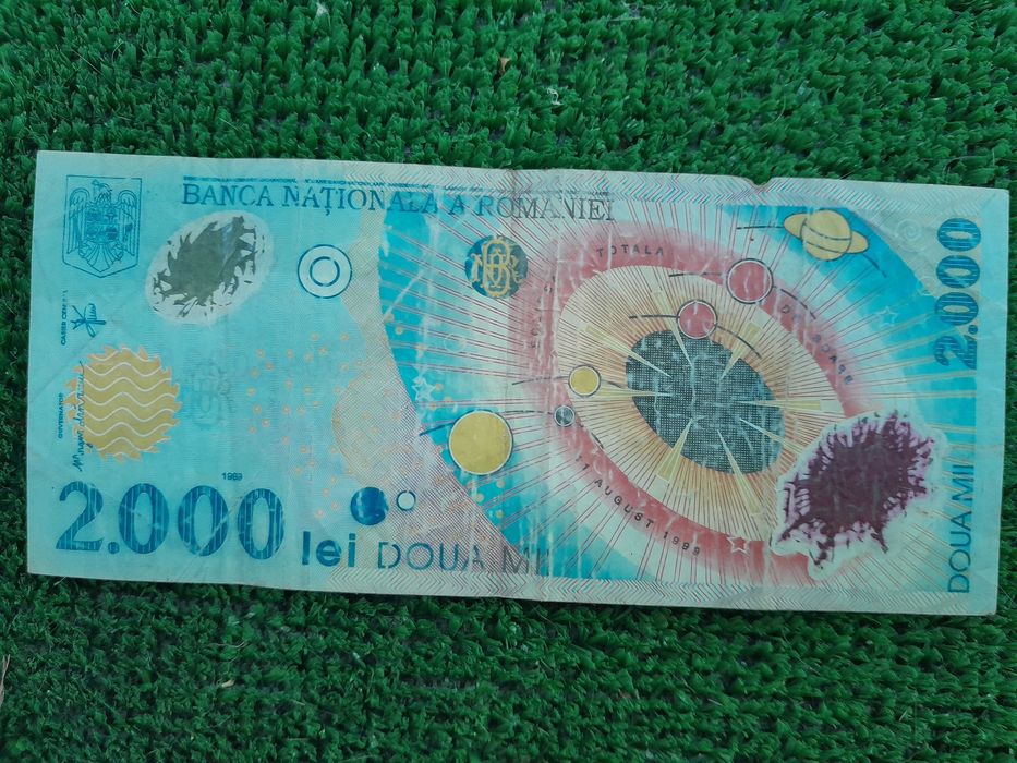 Monezi M. Viteazul /Bacnota 2000 lei eclipsa/ Bacnota 200 lei Racovita