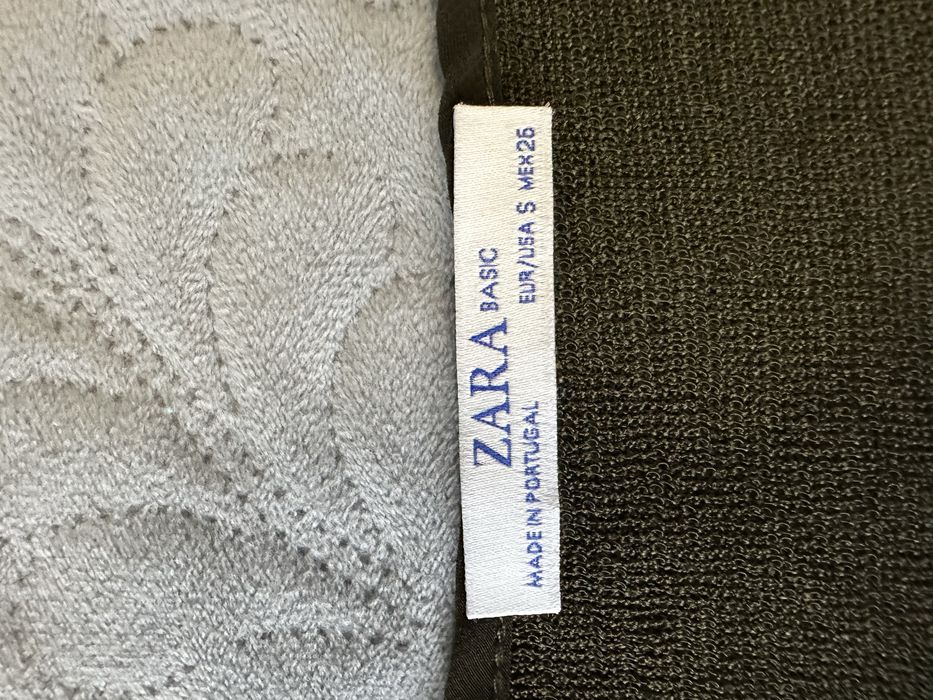 Tricou Zara decupat in fata