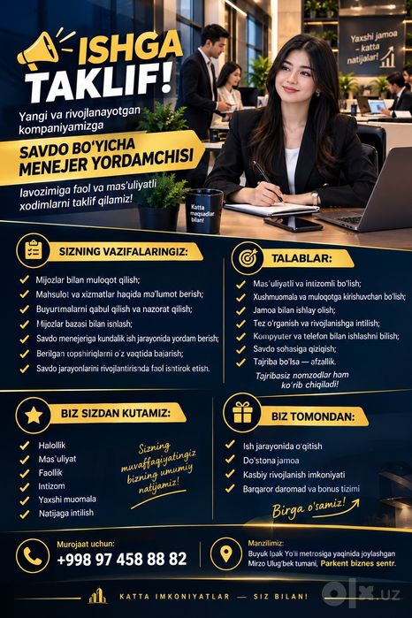 oʻz biznesingiz in biz bilan quring