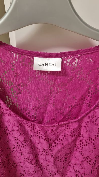 Bluza dantela Canda ciclam xl
