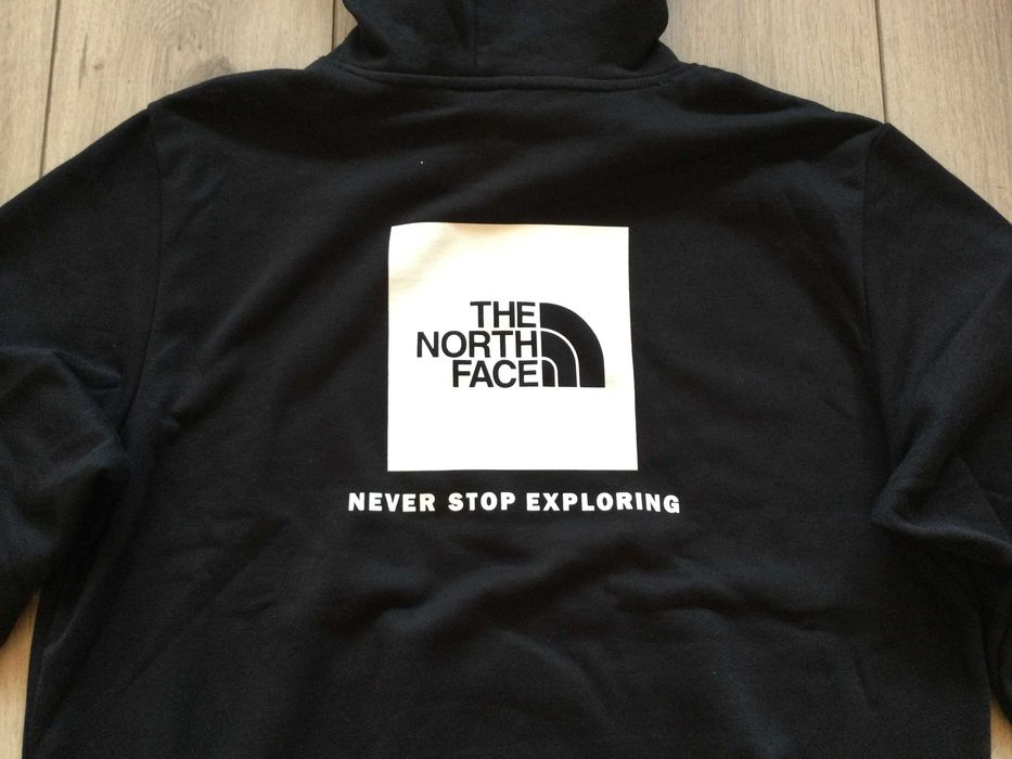 НОВ оригинален черен памучен суичър блуза THE NORTH FACE размер L от САЩ