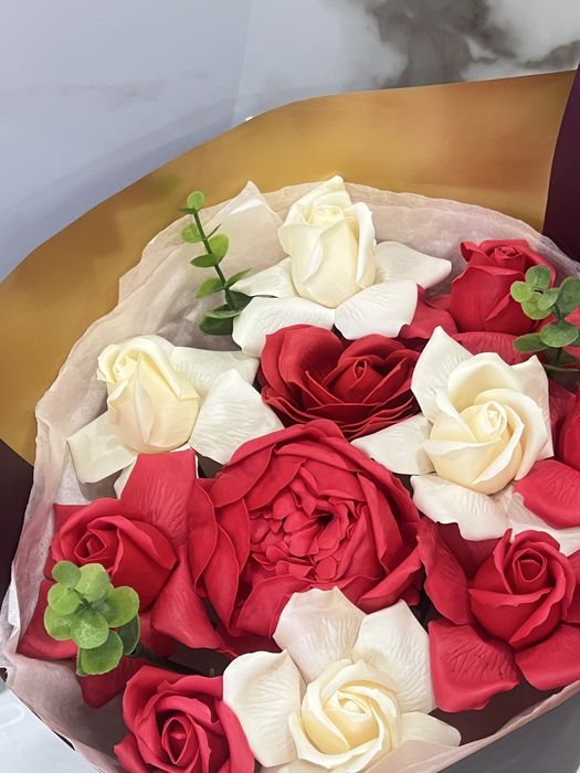 Мыльные розы 11шт