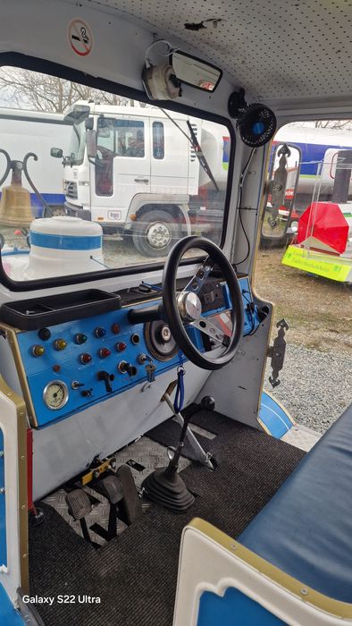 Trenulet  agrement turistic original fab Dotto benzina + 1 Vagon