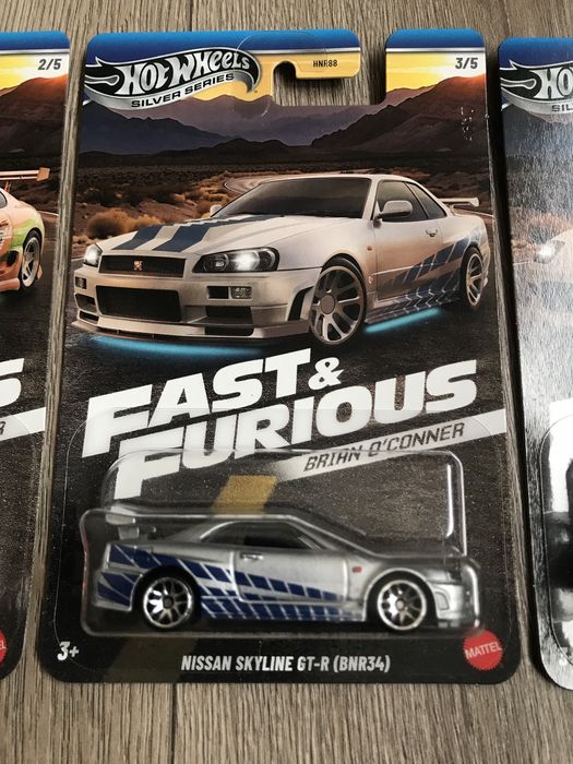 Hot wheels Fast and Furious Toyota supra nissan GTR mitsubishi Eclips