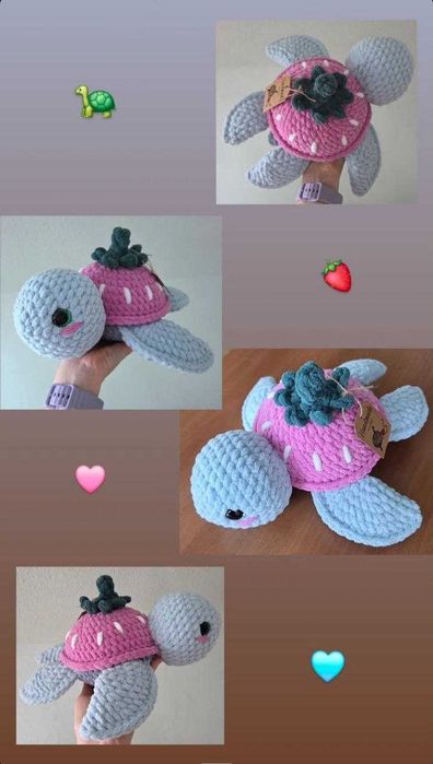 Плетени плюшени играчки, ръчна изработка