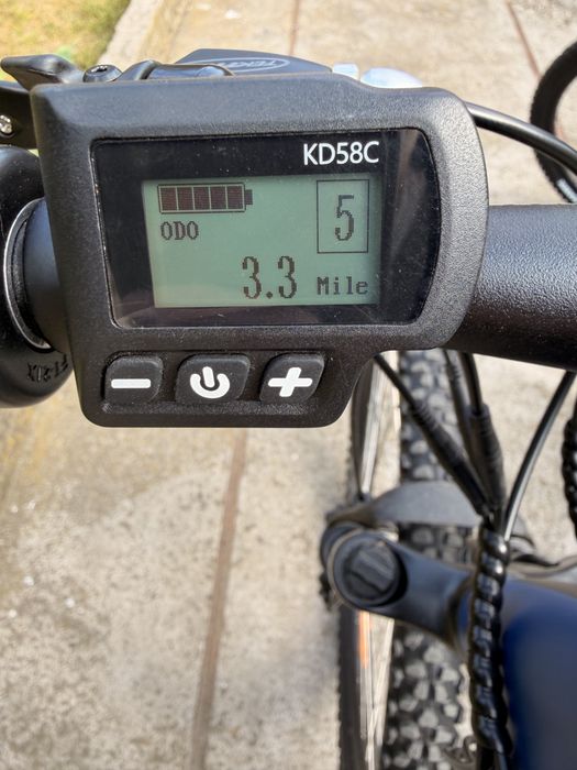 Black Trail Electric Bike x2 baterii