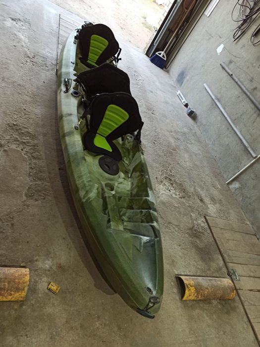 Каноэ 3 местное в комплекте