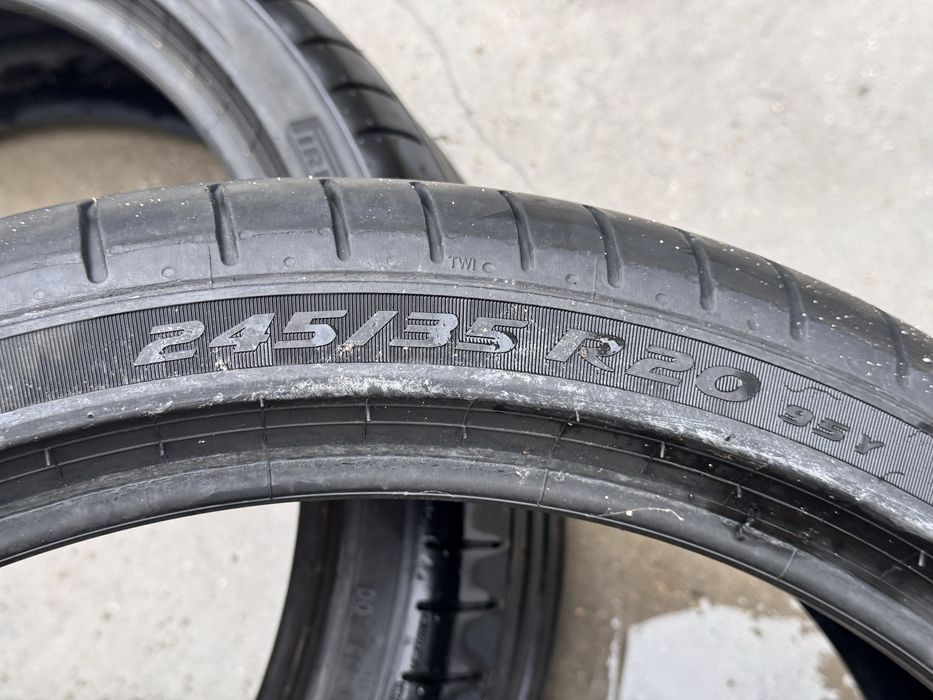 245/35/R20 Pirelli Pzero 2бр летни RunFlat dot1623