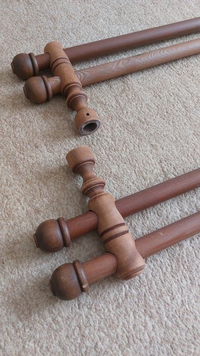 Гардина деревянная для штор