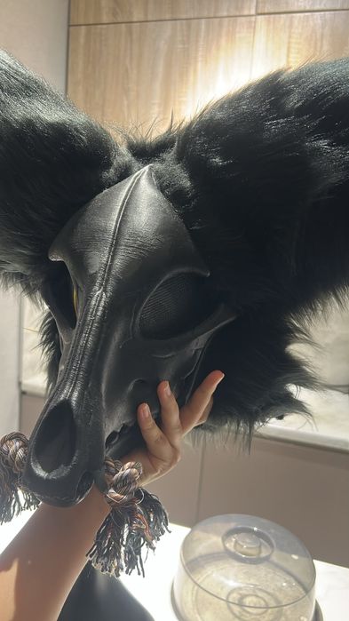 Маска фурри skulldog