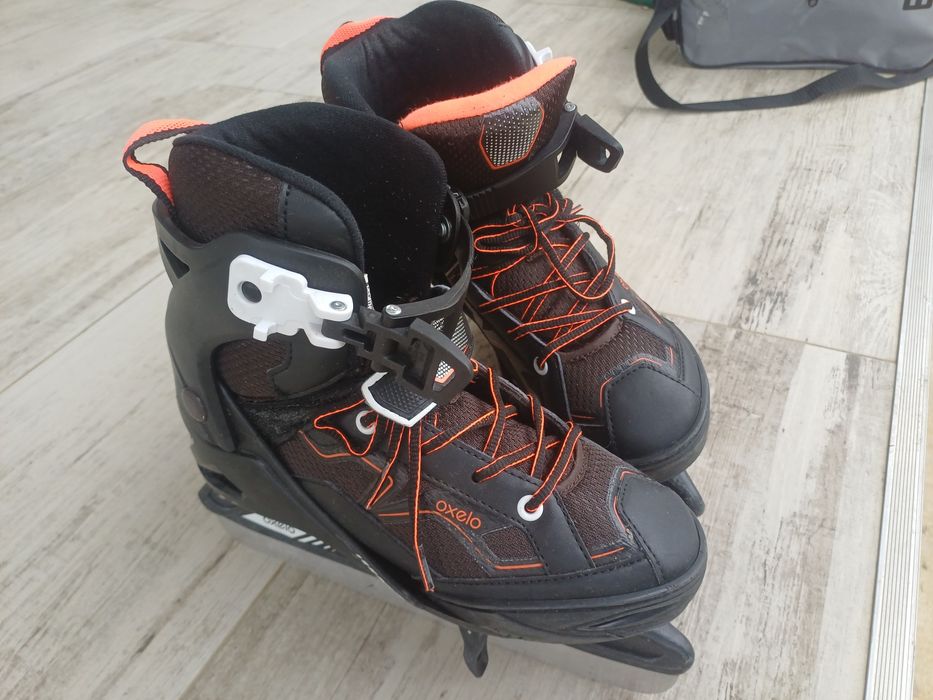 Patine gheață copii reglabile, marimea  35-38