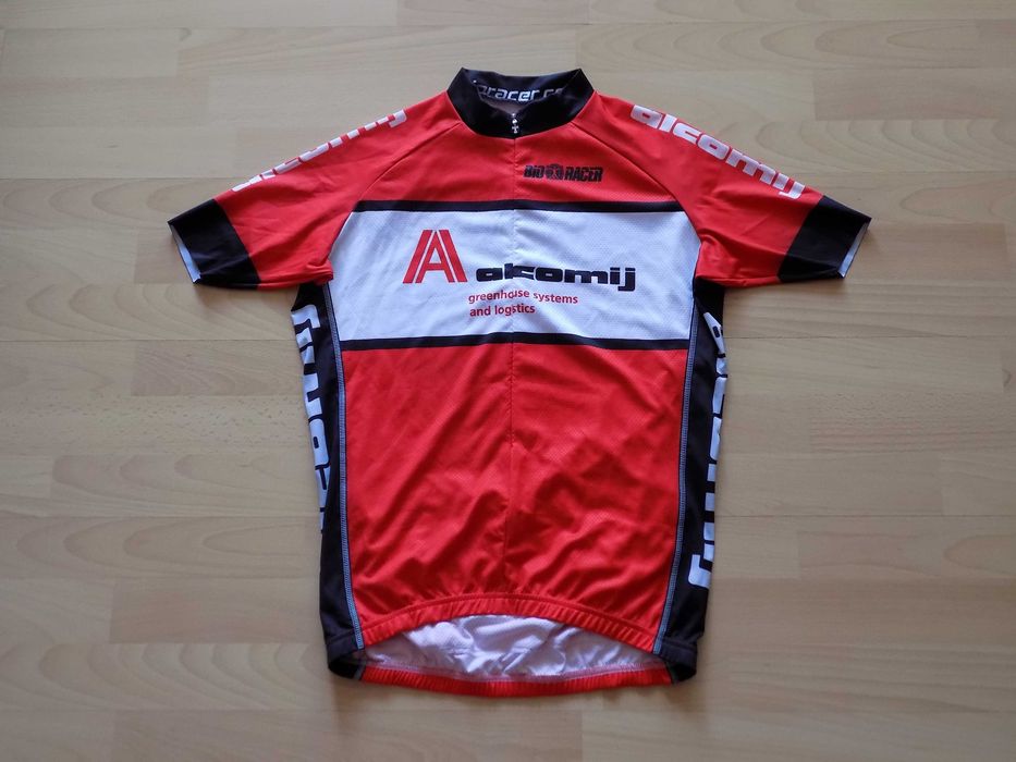 вело джърси bio racer/endura екип блуза оригинал колоездене мъжко XL/M