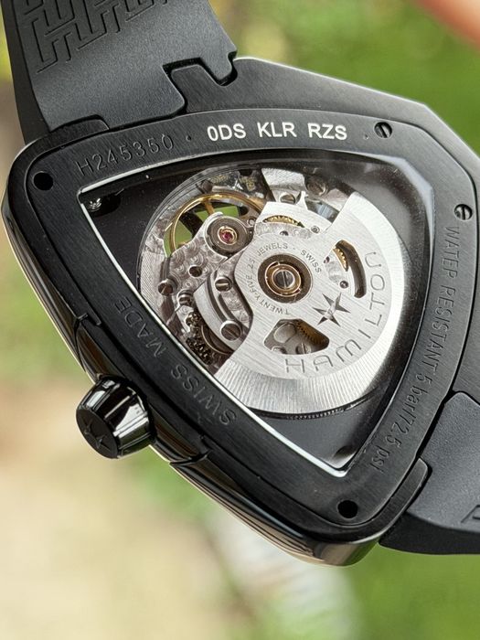 Hamilton Ventura Elvis 80 Skeleton H24535331