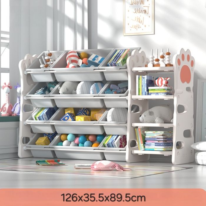 Стеллаж комод для игрушек и книг