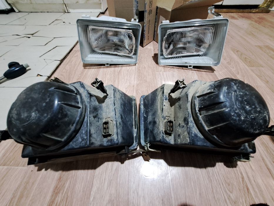 Фары квадратные Газель, Волга