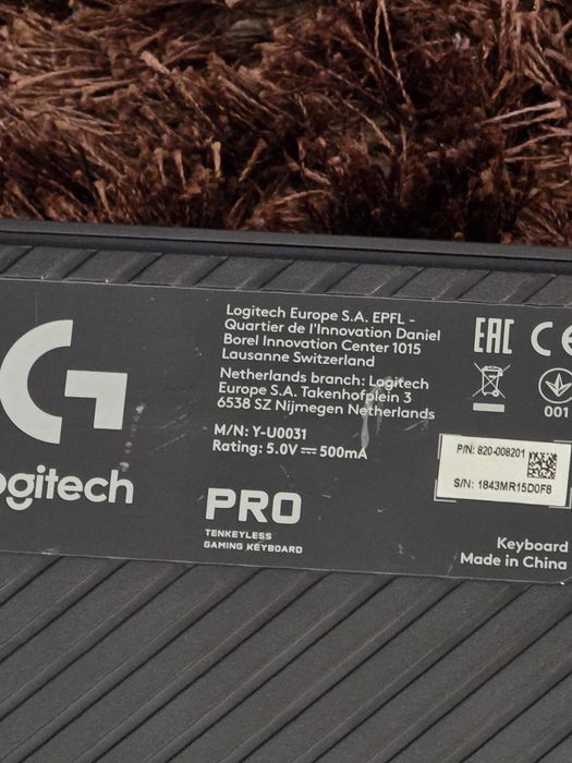 Tastatura Gaming Logitech G Pro  RGB