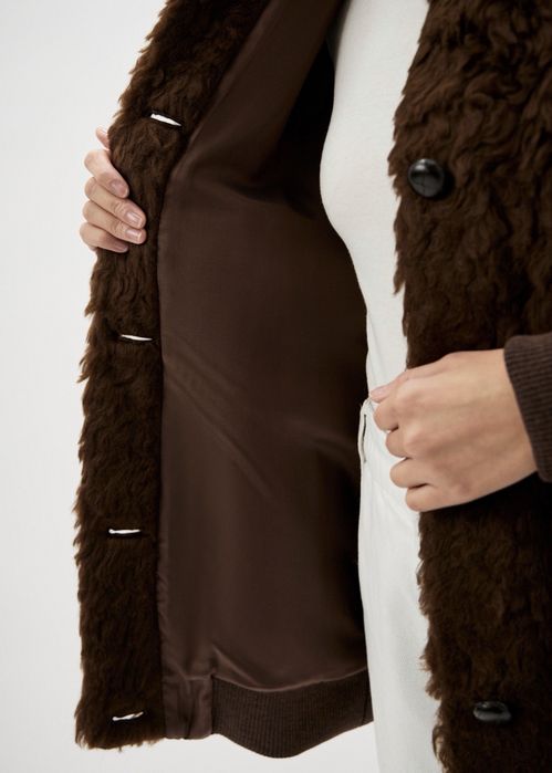 Бомбер меховой MaxMara