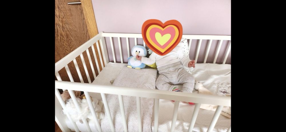 Продавам бебешко креватче IKEA GULLIVER + матрак