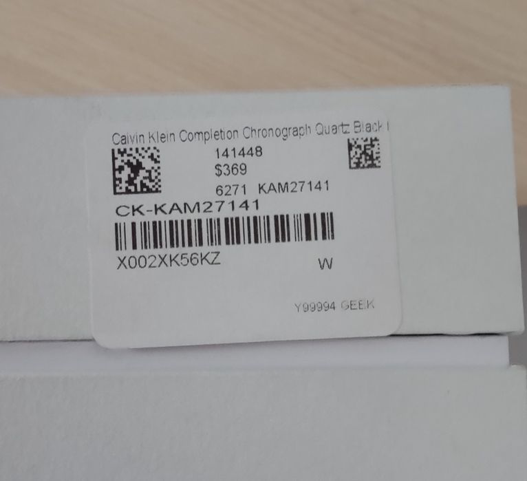 Часы Calvin Klein Completion