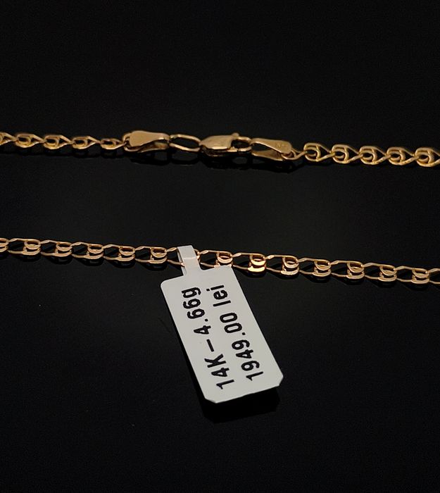Bijuteria Royal lanț din aur 14k 4.66 gr