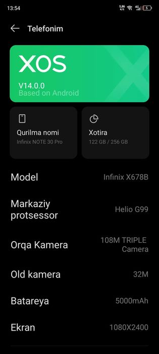 Infinix note 30pro