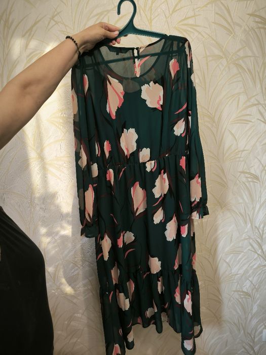 Платье шифон 48р