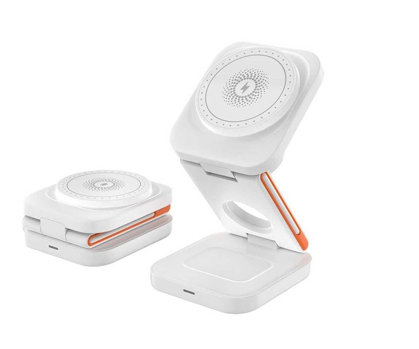 Incarcator wireless 3 in 1, compatibil cu iPhone, Airpods ,Apple Watch