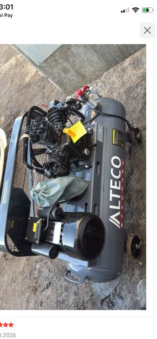 Продам новый компрессор Alteco ACB 100/400