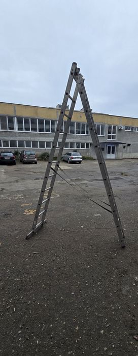 Алуминиева стълба Краус (Krause) 2 × 11