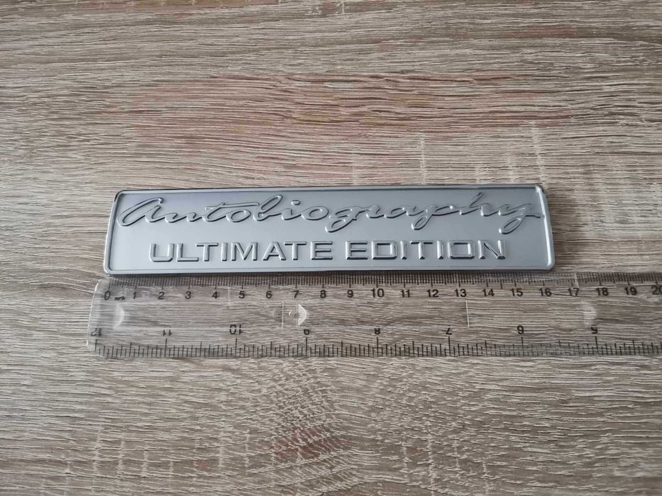 Range Rover Autobiography Ultimate Edition надпис емблема сребрист