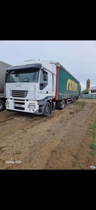 Iveco stralis 2007. Semiremorci basulabile și prelate
