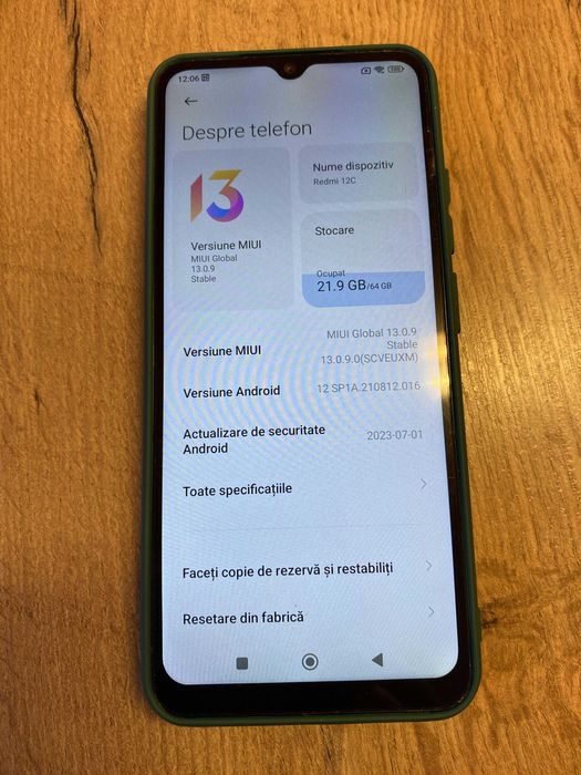 Xiaomi A3/A2Plus/ 12C carbon