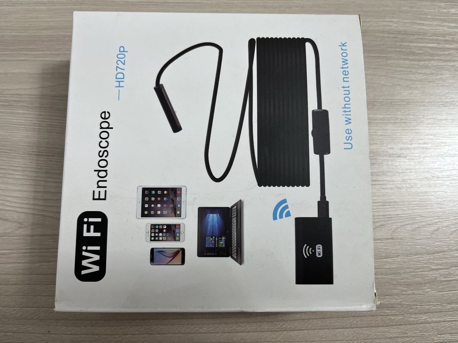 Эндоскоп WiFi новый 10 m