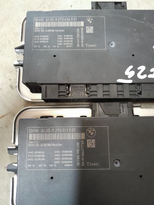 Modul lumini comfort Frm 3 Bmw X3 F25 X4 F25 diverse coduri 10 buc