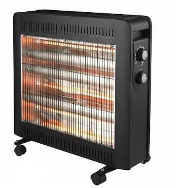 Икономична кварцова печка с термостат тип еектрическа камина с 4 реотана 2400W
