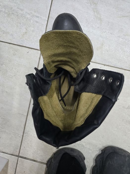 Берцы кожаные 45