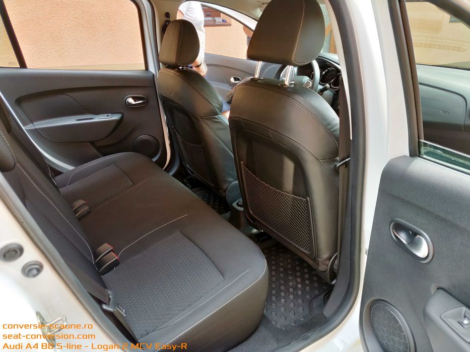 Sistem adaptare scaune de Audi A4 B8 A5 pe Logan Duster Sandero