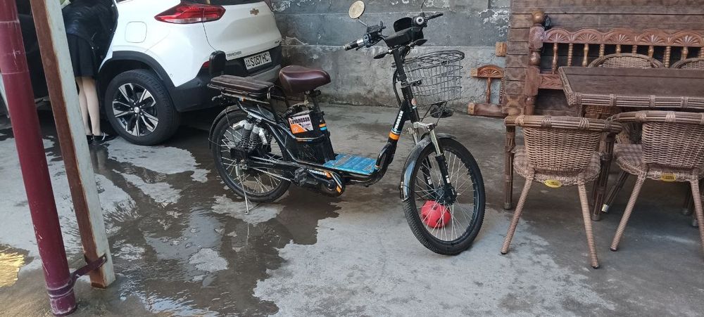 Электронный велосипед 415 км пробег