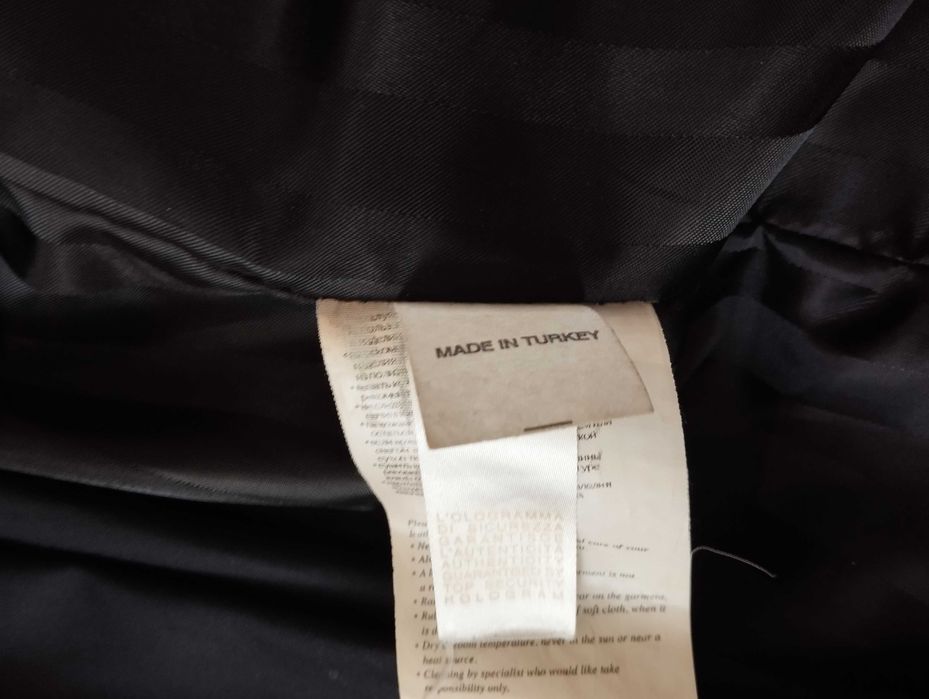 Кожаная куртка турецкая