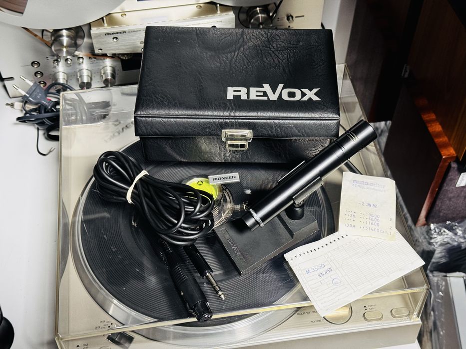 Microfon de colecție studio REVOX M3500 , accesorizat, XLR