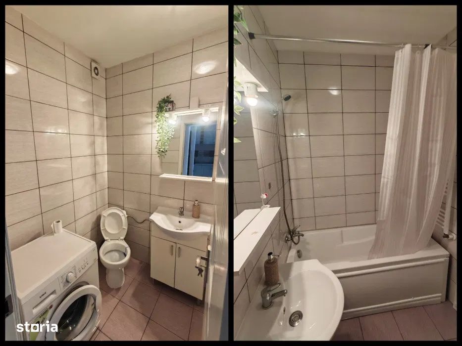 Apartament 2 camere, 43 mp, mobilat modern, zona Iris